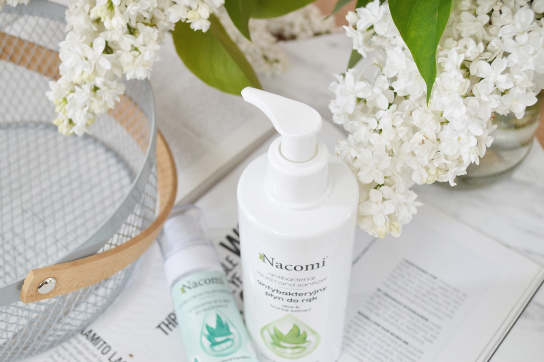 płyn antybakteryjny nacomi drogeria internetowa puderek.com.pl